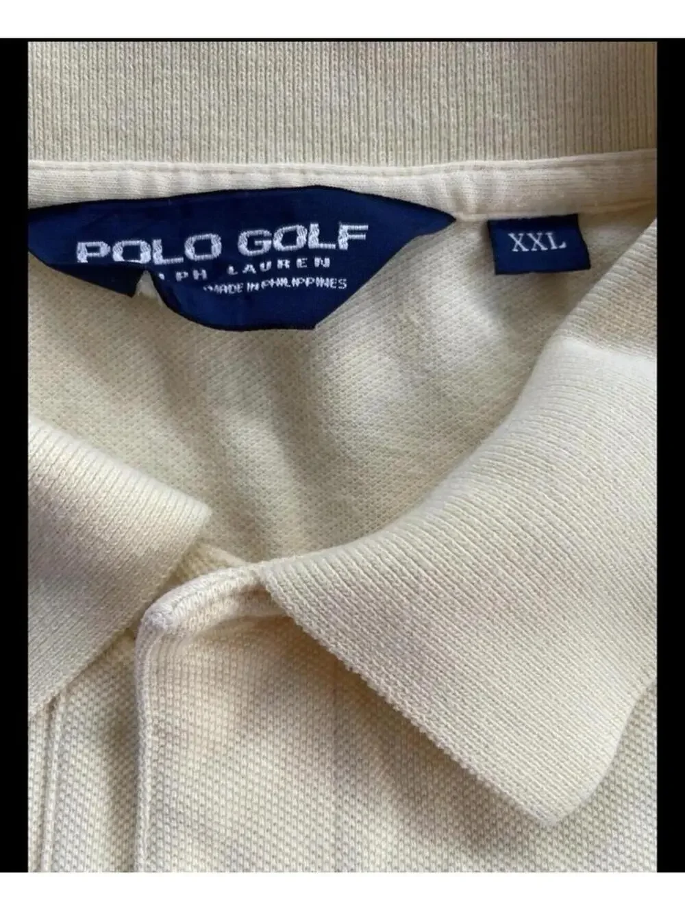Polo Ralph Lauren Golf Polo Light Yellow XXL